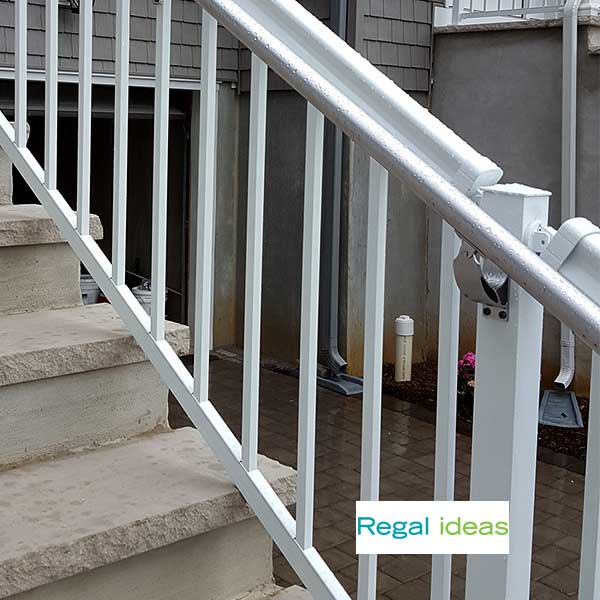 Regal ADA Handrail Post/Wall Bracket Installed