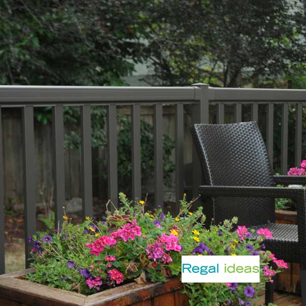 Regal Rail Wide Pickets at The Deck Store USA