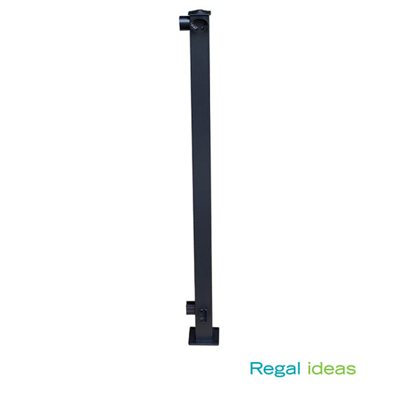 Urban Rail Corner Post - Textured Black
