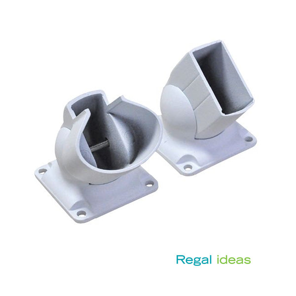 Urban Rail Stair Brackets - Textured White