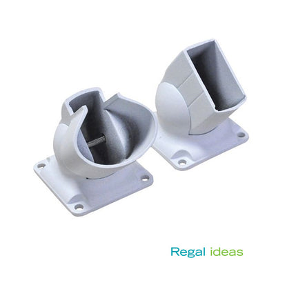 Urban Rail Stair Brackets - Textured White