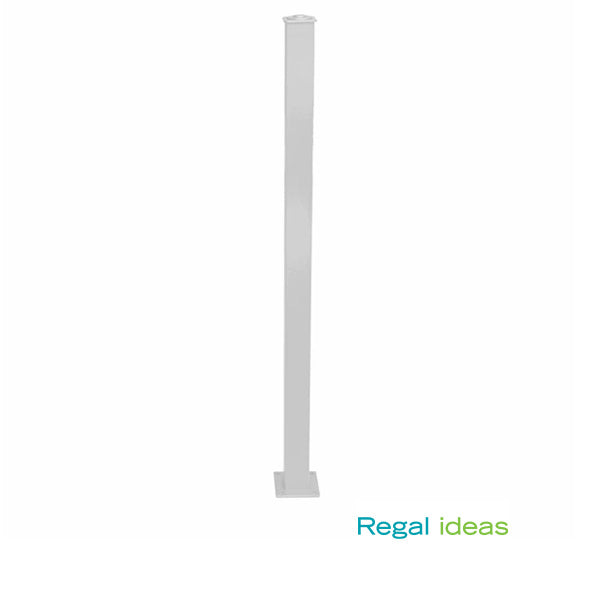 Urban Rail Stair Post - Textured White