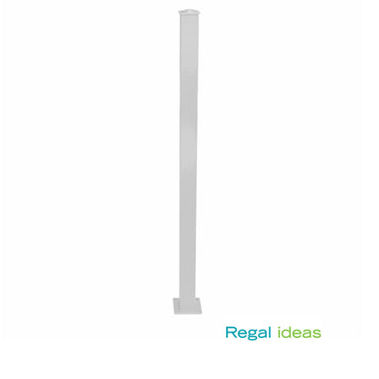 Urban Rail Stair Post - Textured White