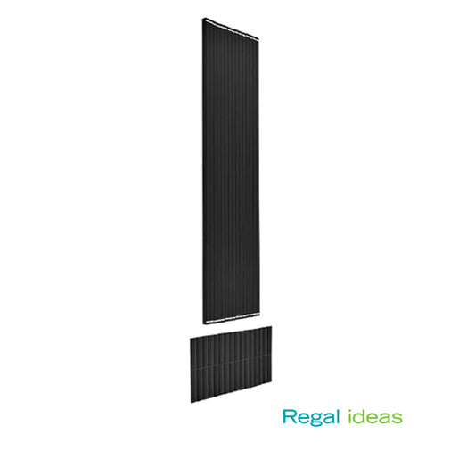 Urban Rail Straight Pickets - Textured Black