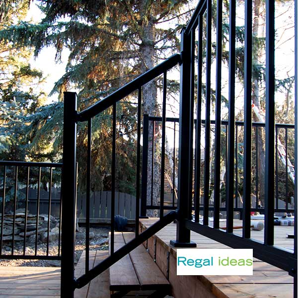Urban Rail Top & Bottom Rails On Stairs