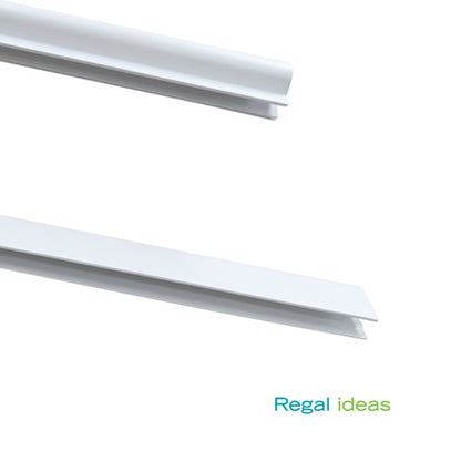 Urban Rail Top & Bottom Rails - Textured White