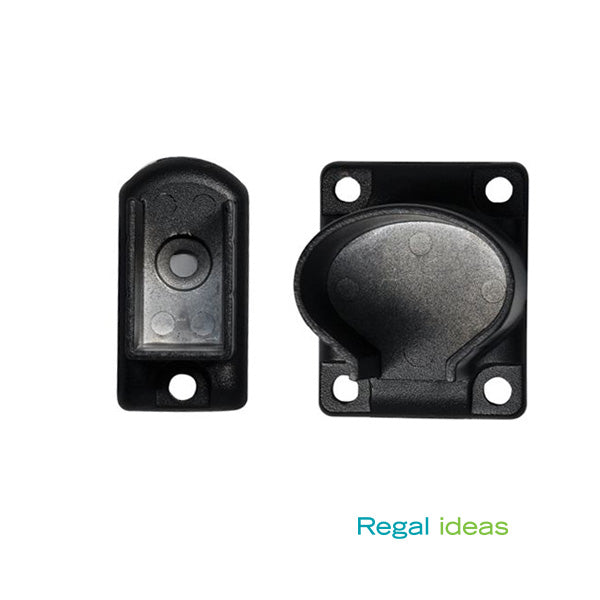 Urban Rail Wall Brackets - Textured Black