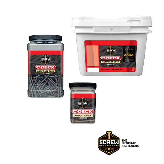 C-Deck Composite Deck Screw Packaging