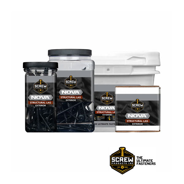 NOVA Structural Lag Screws – The Deck Store USA