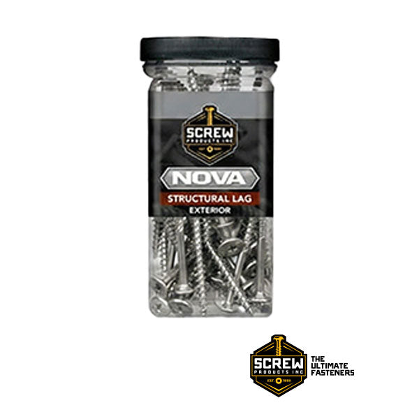 Screw Products NOVA Stainless Structural Lag Screws