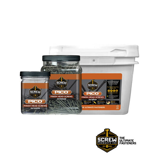 Pico Finish Head Screw Packaging