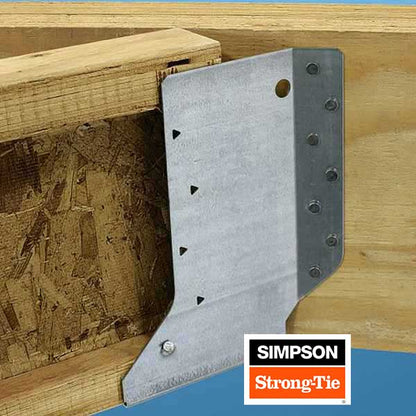 Simpson Strong-Tie SUL Skewed Joist Hanger Installed - The Deck Store USA