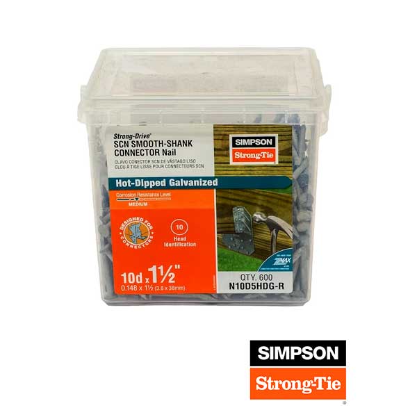 Strong-Drive SCN N10D5HDG-R Nails at The Deck Store USA