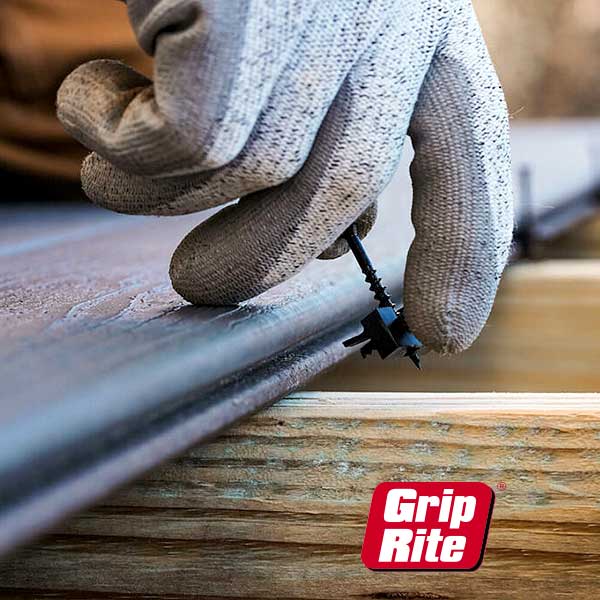 Grip-Rite Ninja Hidden Deck Clips Installation