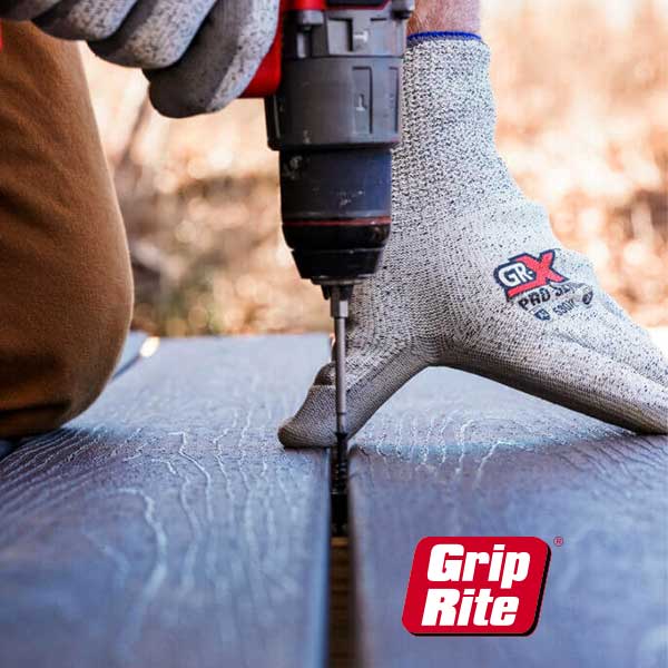 Grip-Rite Ninja Hidden Deck Clips Finish Driving Screw