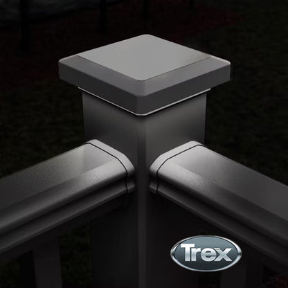 Trex 24V 4x4 Post Cap Light - Black On Post