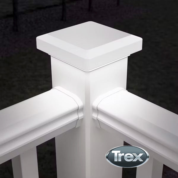 Trex 24V 4x4 Post Cap Light - White On Post