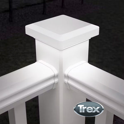 Trex 24V 4x4 Post Cap Light - White On Post