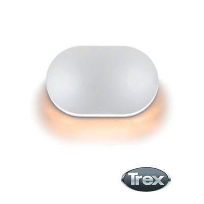 Trex Oval Riser Lights - White