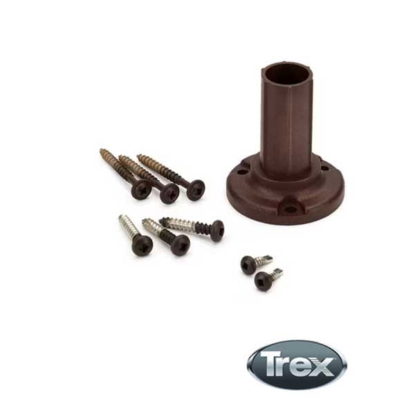 Trex Railing Bracket Trex ADA Handrail Inline Termination Bracket – The Deck Store USA