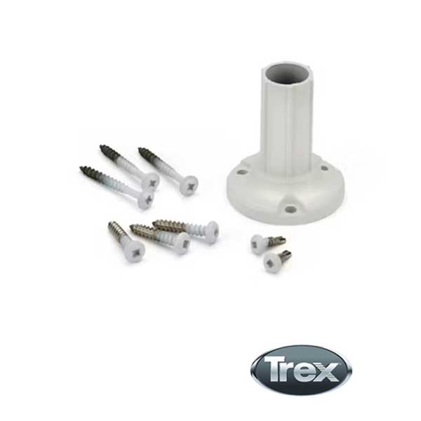 Trex ADA Inline Termination Bracket - Classic White