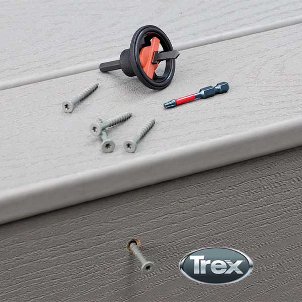 Trex Color Match Fascia Screws Installation