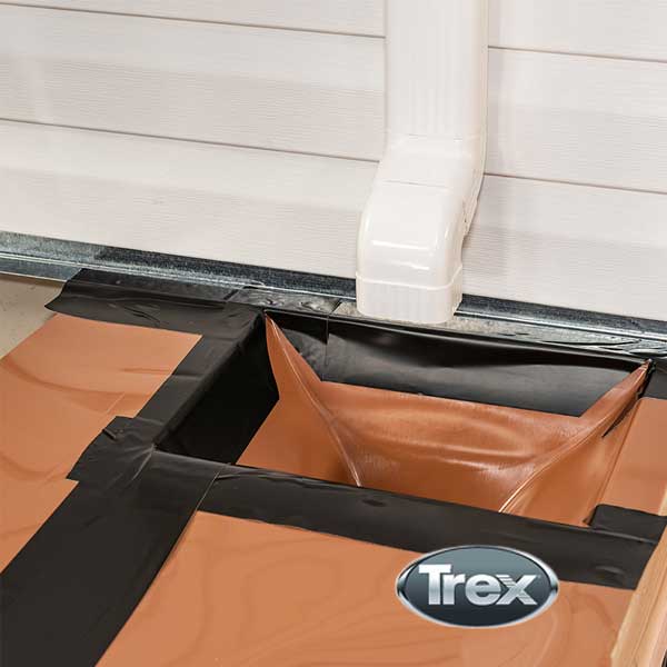 Trex RainEscape Butyl Tape - Application - The Deck Store USA