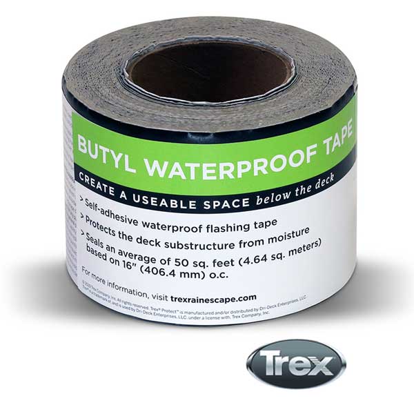 Trex RainEscape Butyl Tape at The Deck Store USA