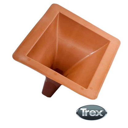 Trex RainEscape Downspouts - Brown - The Deck Store USA