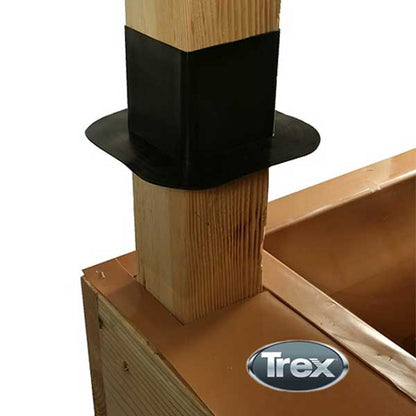 Trex RainEscape Post Flashing - Installation - The Deck Store USA