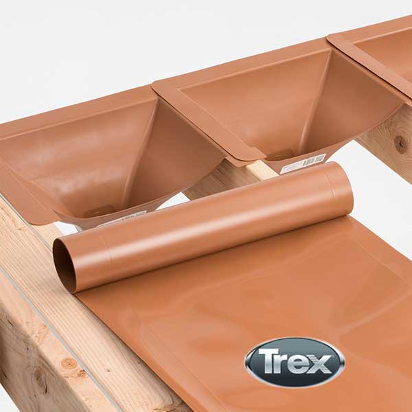 Trex RainEscape Troughs - Installation - The Deck Store USA