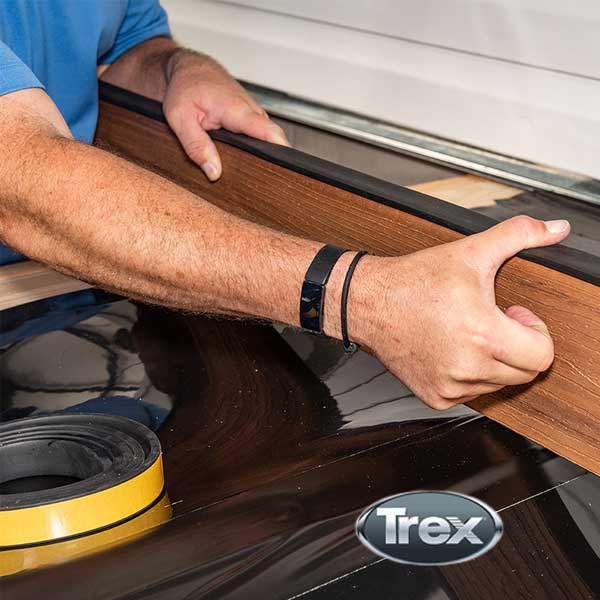 Trex RainEscape Wall Flash On Deck Board - The Deck Store USA