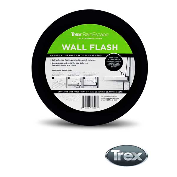 Trex RainEscape Wall Flashing at The Deck Store USA