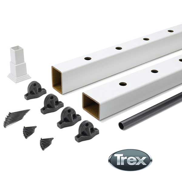 Trex Select Round Rail Stair Kit - The Deck Store USA