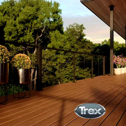 Trex Signature X-Series Cable Rail Kits On Deck
