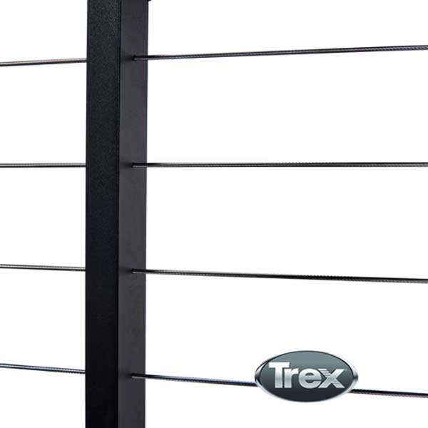 Trex Signature X-Series Cable Rail Pass-Through Post