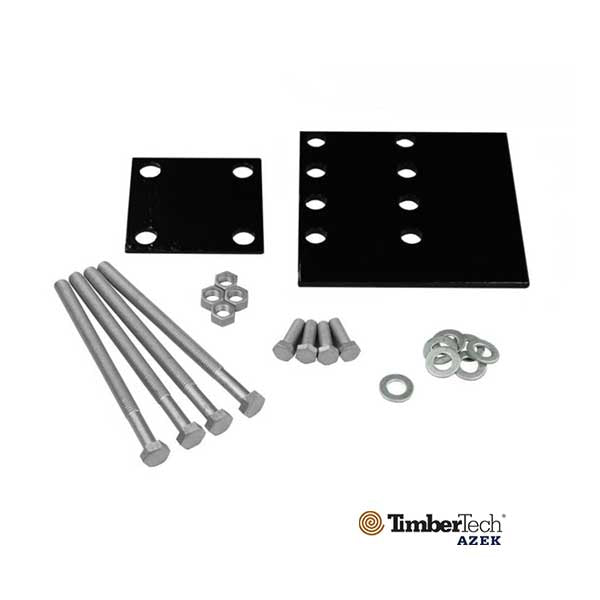 Timbertech/Azek Secure Mount Post Deck Mounting Kit