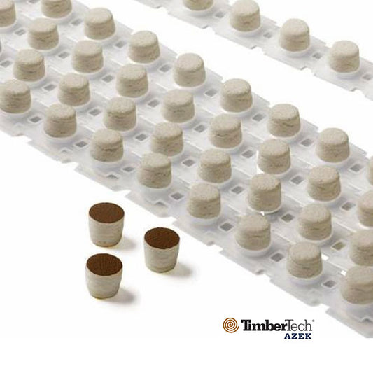 Timbertech/Azek 400pc Collated Cortex Plugs - Strip
