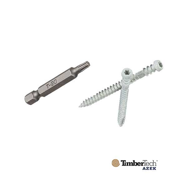 Timbertech TOPLoc Screws For Composite - Ivory - The Deck Store USA