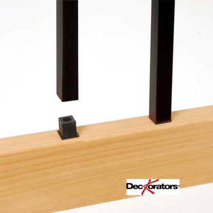 Deckorators Estate Square Baluster Connector Installation - The Deck Store USA