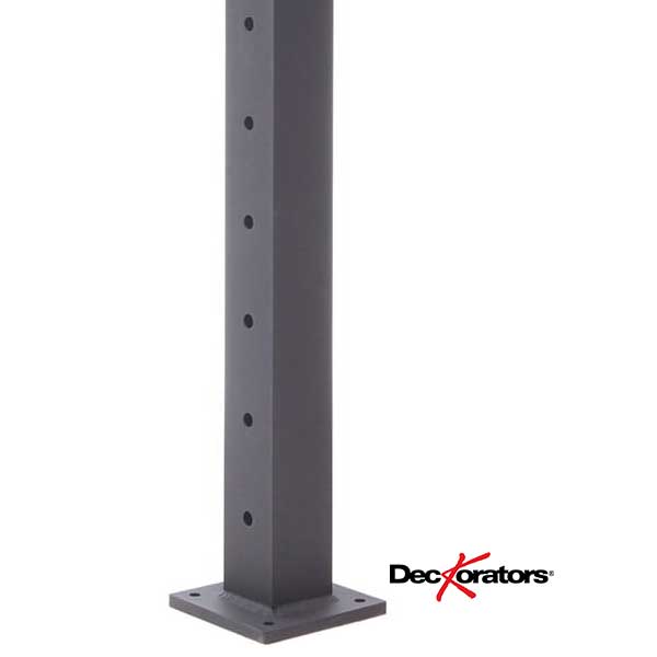 Deckorators 2-1/2" Contemporary Cable Rail End Posts at The Deck Store USA