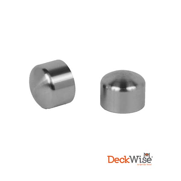 DeckWise WiseRail Heritage Cable End Caps at The Deck Store USA