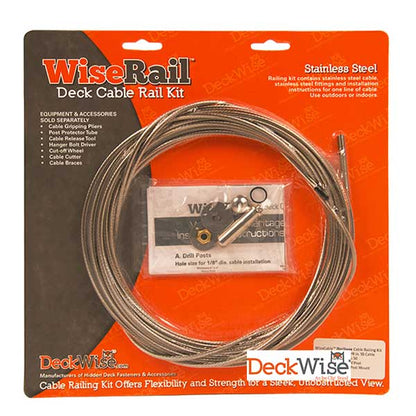 WiseRail Heritage WC-HS Cable Kits at The Deck Store USA
