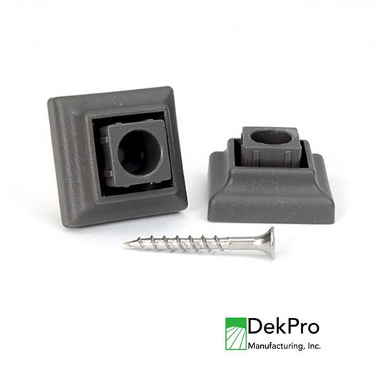 DekPro Architectural Square Straight Baluster Connectors - The Deck Store USA