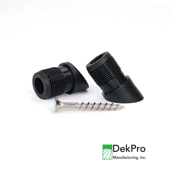 DekPro Round Stair Baluster Connectors at The Deck Store USA