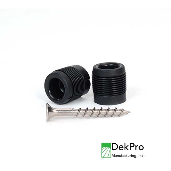 DekPro Round Straight Baluster Connectors at The Deck Store USA