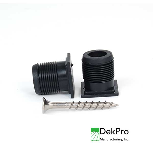 DekPro Square Straight Baluster Connectors at The Deck Store USA