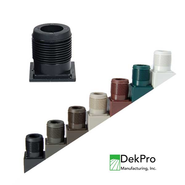 DekPro Square Baluster Connectors at The Deck Store USA