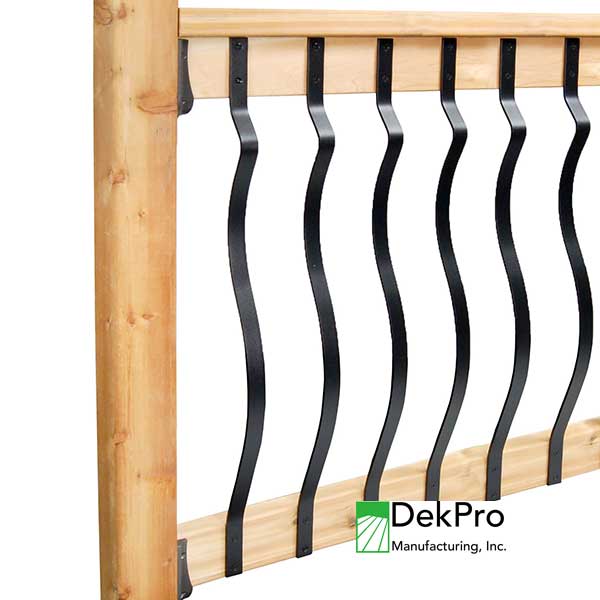 DekPro Baroque Face Mount Balusters at The Deck Store USA