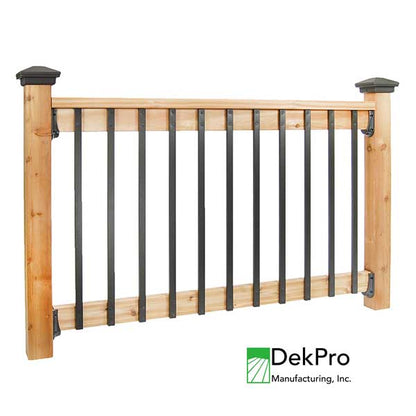 DekPro Traditional Face Mount Balusters Attached - The Deck Store USA